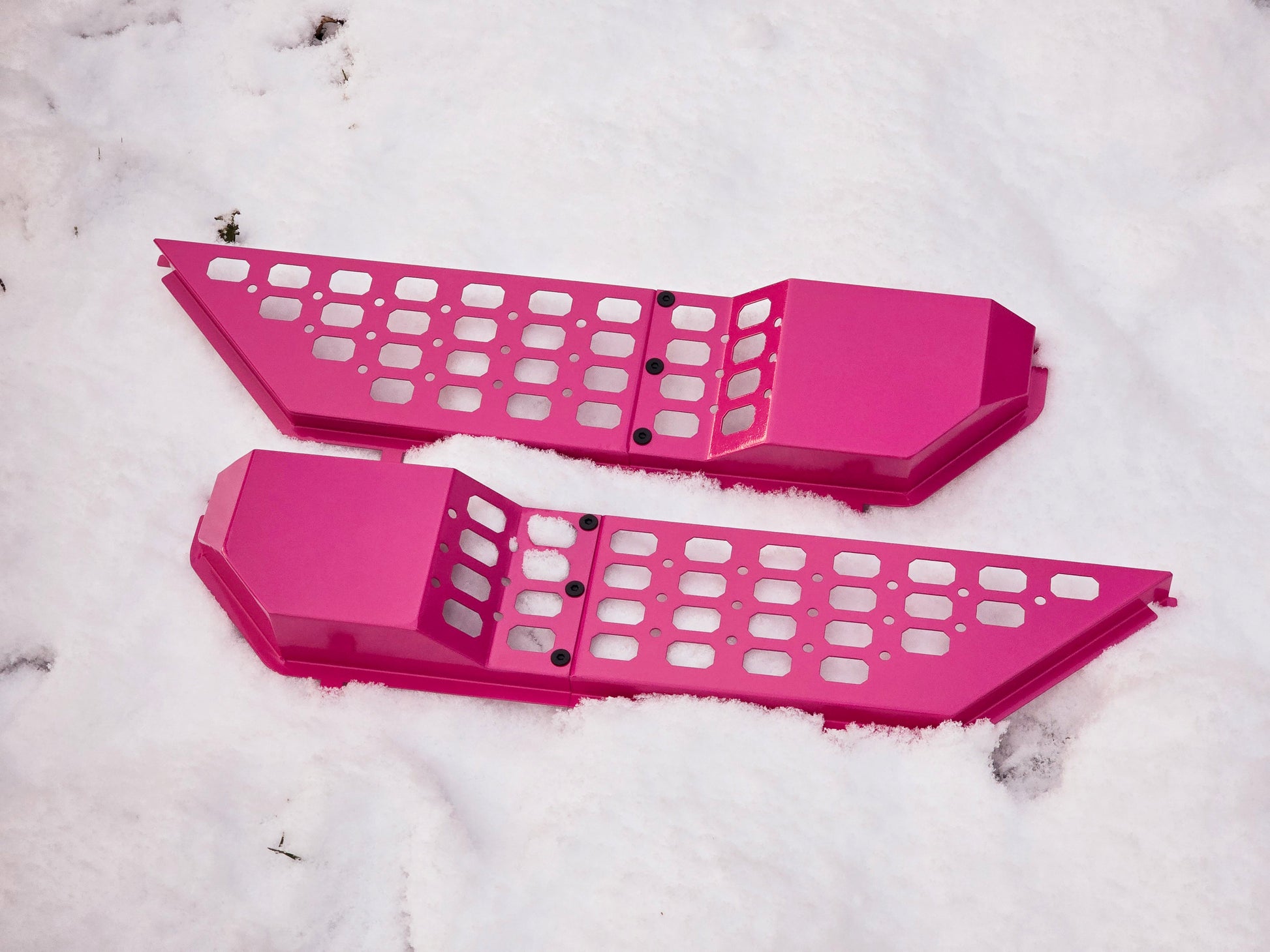 jeep jl jt door storage organizers door pockets custom colors pink Jeep interior Accessories