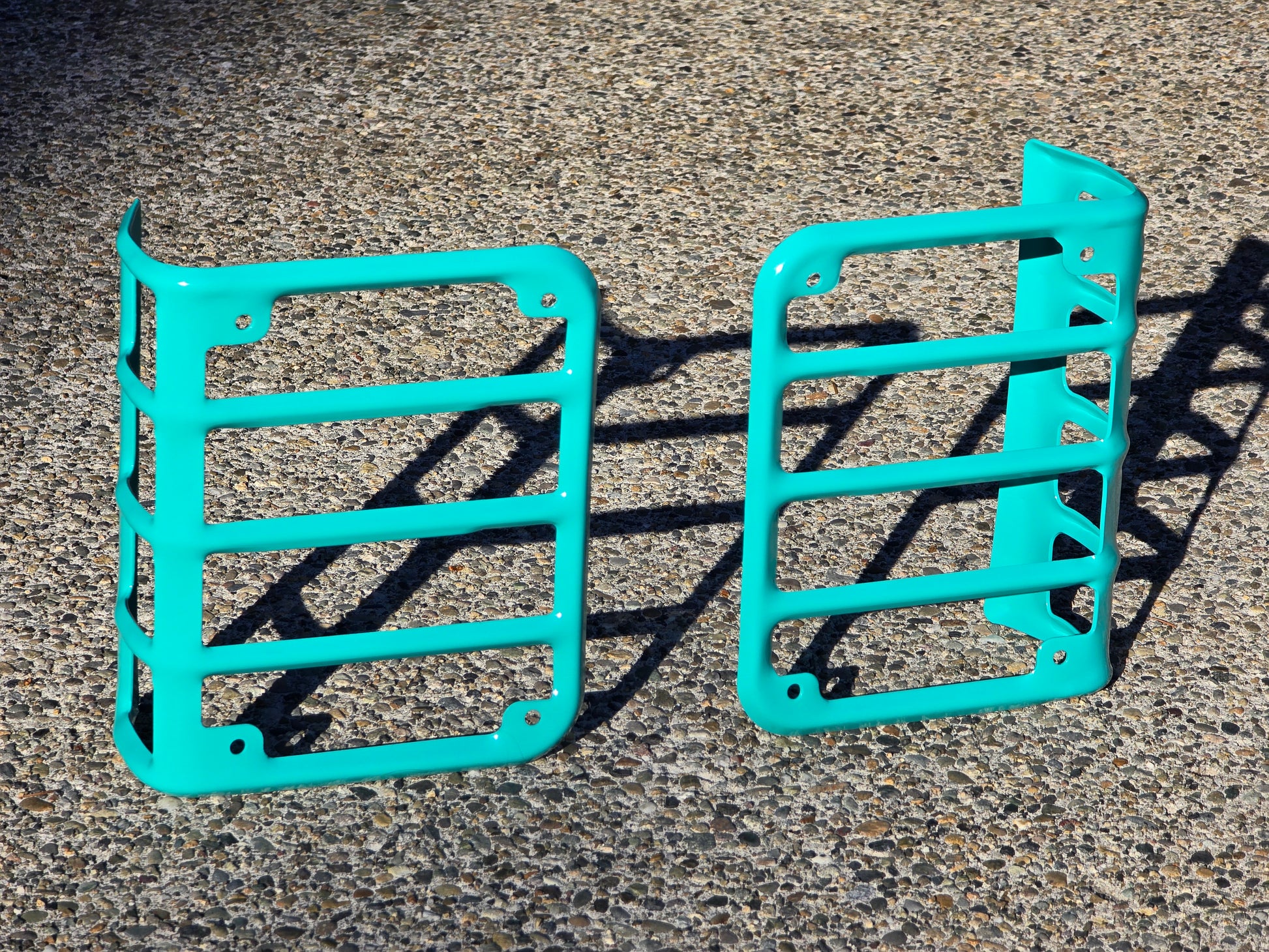 Jeep accessories for women teal tropical breeze tail light covers jk jku wrangler jk