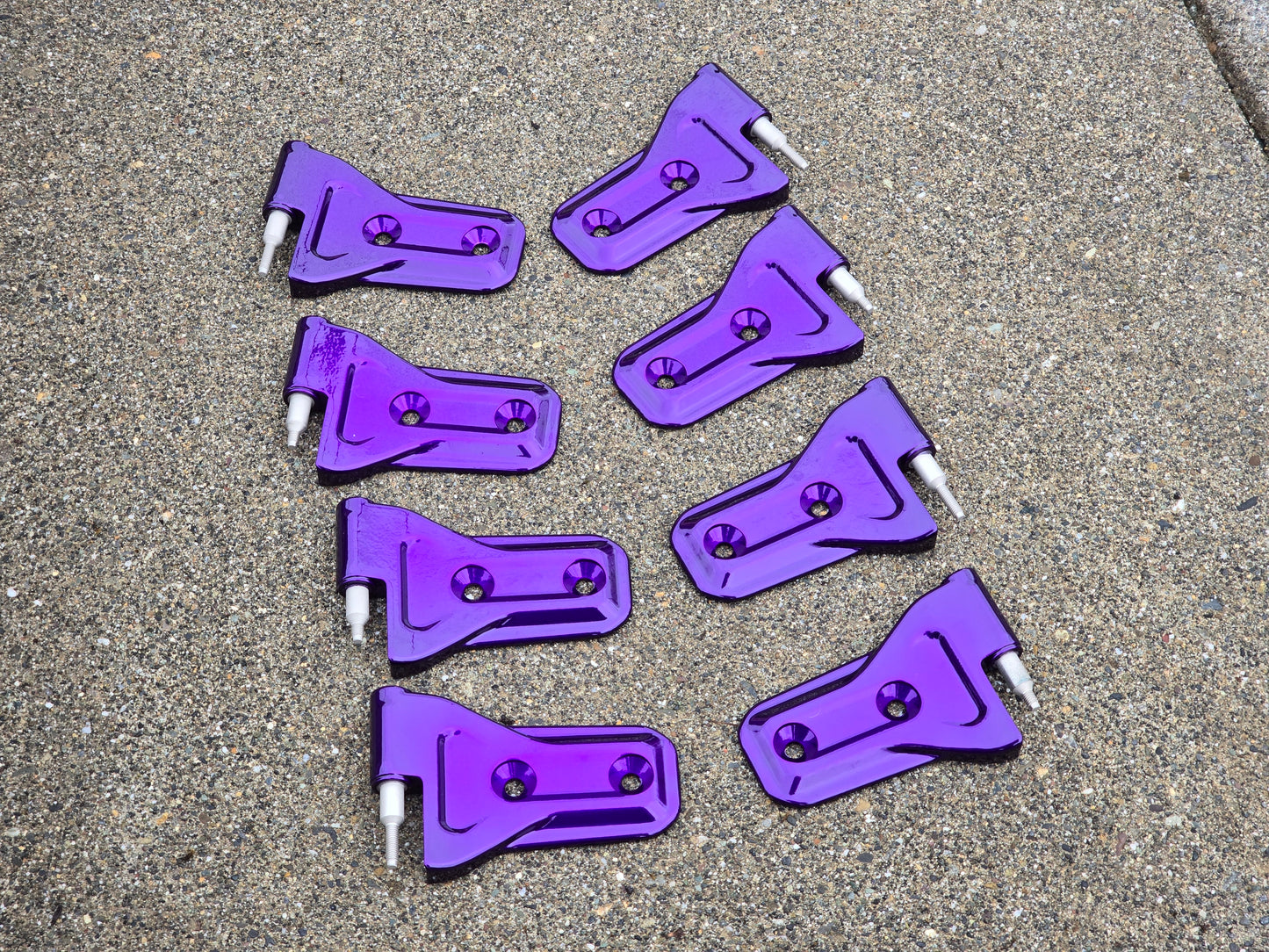 purple jeep wrangler jl replacement door hinges