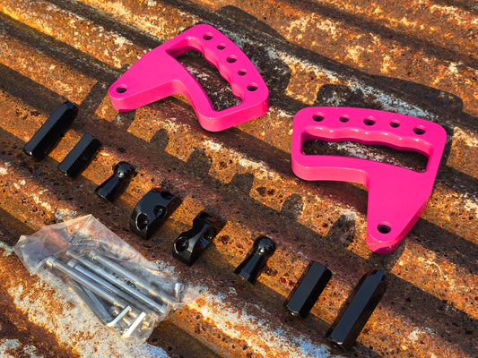 pink jeep accessories grab bars