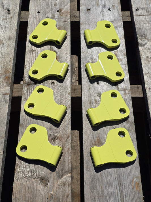 Inner Body Door Hinge Mounts for Jeep JL