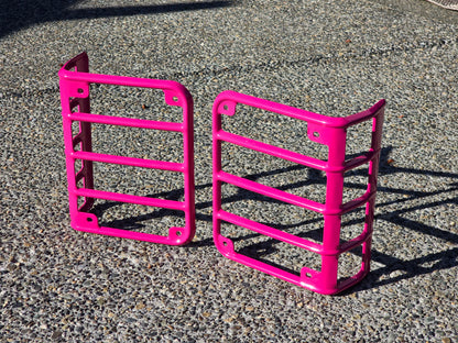 pink jeep accessories tail light covers wrangler jk girl