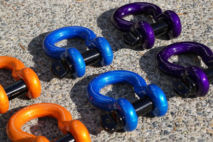 custom jeep powder coat shackles 