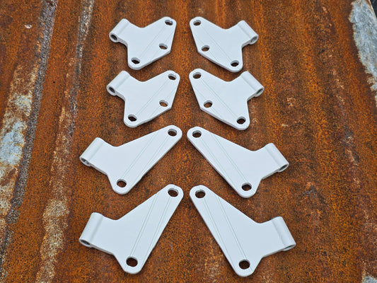 Inner Body Door Hinge Mounts for Jeep JK